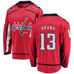 Men's Jakub Vrana Washington Capitals Home Jersey - Red Breakaway