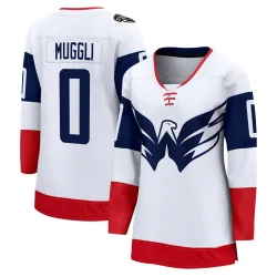 Women's Leon Muggli Washington Capitals 2023 Stadium Series Jersey - White Breakaway