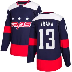 Youth Jakub Vrana Washington Capitals 2018 Stadium Series Jersey - Navy Blue Authentic