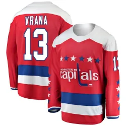 Youth Jakub Vrana Washington Capitals Alternate Jersey - Red Breakaway